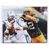 Image 1 : Clay Matthews Signed Packers 16"x20" Photo on Canvas (Matthews Hologram)