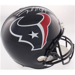 J.J. Watt Signed Texans Full-Size Helmet (JSA COA)