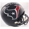 Image 1 : J.J. Watt Signed Texans Full-Size Helmet (JSA COA)