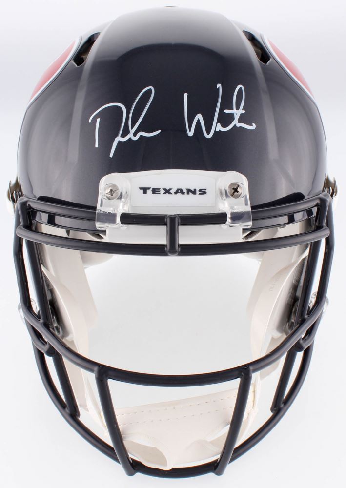 Deshaun Watson Signed Texans Authentic OnField FullSize Speed Helmet