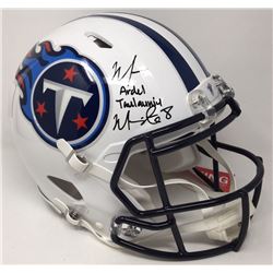 Marcus Mariota Signed Titans LE Full-Size Authentic On-Field Speed Helmet (Steiner COA)