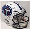 Image 1 : Marcus Mariota Signed Titans LE Full-Size Authentic On-Field Speed Helmet (Steiner COA)