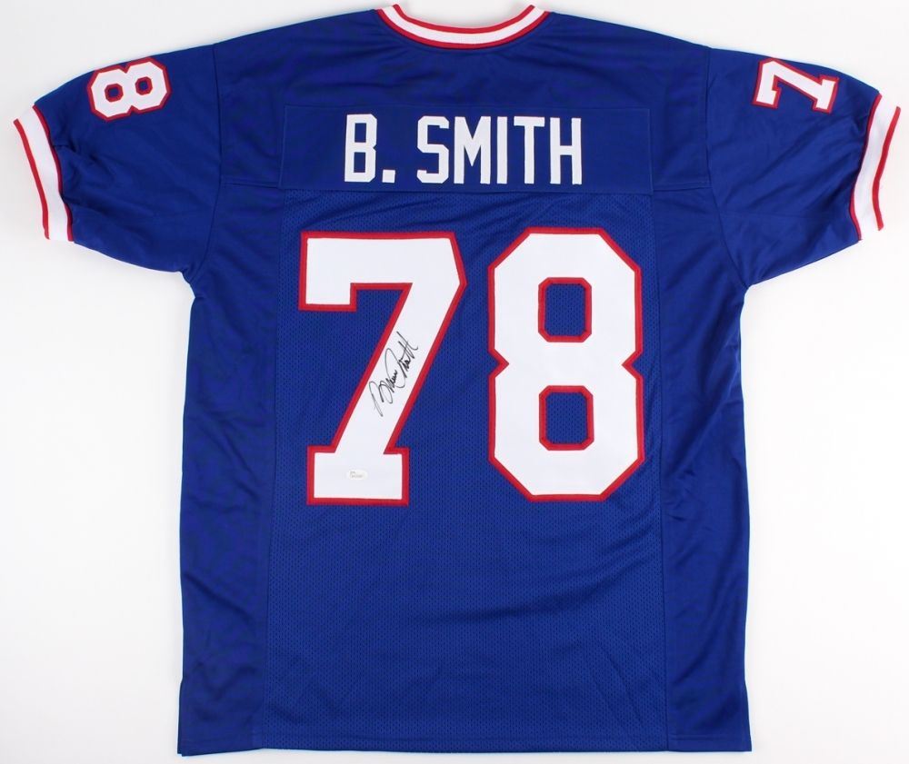 bruce smith signed jersey