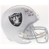 Image 1 : Tim Brown Signed Raiders Full-Size Helmet Inscribed "HOF 2015" (Radtke COA)