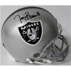 Tim Brown Signed Raiders Authentic On-Field Full-Size Helmet (Beckett COA)