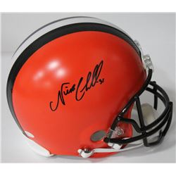 Nick Chubb Signed Browns Full-Size Authentic On-Field Helmet (JSA COA)