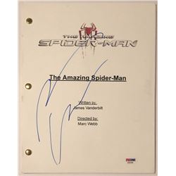 Andrew Garfield Signed  The Amazing Spider Man  Full Script (PSA COA)
