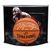 Image 1 : Michael Jordan Signed Official NBA Game-Ball with Custom "Failure Quote" Large Curve Display (UDA CO