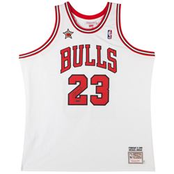 Michael Jordan Signed Bulls 1998 NBA All-Star Authentic Mitchell  Ness Jerey (UDA COA)