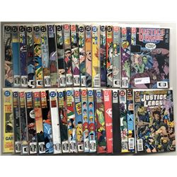 Lot of (70) 1987 Marvel Justice League Comic Books