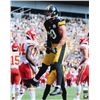 Image 1 : T. J. Watt Signed Pittsburgh Steelers 16x20 Photo (JSA COA  Watt Hologram)