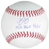 Image 1 : Corey Seager Signed Baseball Inscribed "MLB Debut 9/3/15" (Fanatics Hologram  MLB Hologram)