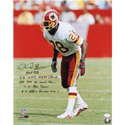 Darrell Green Signed Washington Redskins 16x20 Photo with Multiple Inscriptions (JSA Hologram)