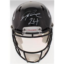 Devonta Freeman Signed Falcons Full-Size Authentic On-Field Speed Helmet (Radtke COA)