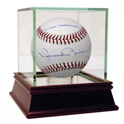 Mariano Rivera Signed Limited Edition Baseball Inscribed  More Men Walked on the Moon than Postseaso