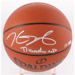 Kevin Durant Signed LE NBA Game Ball Series Basketball Inscribed  Thunder Up  (Panini COA)