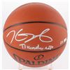 Image 1 : Kevin Durant Signed LE NBA Game Ball Series Basketball Inscribed "Thunder Up" (Panini COA)