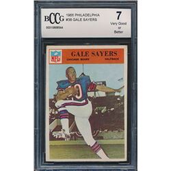 1966 Philadelphia #38 Gale Sayers RC (BCCG 7)
