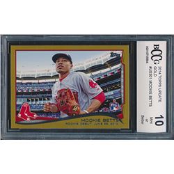 2014 Topps Update Gold #US301 Mookie Betts (BCCG 10)