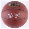 Image 1 : Kareem Abdul-Jabbar  Magic Johnson Signed Basketball (Radtke COA)