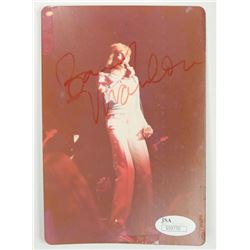 Barry Manilow Signed 4x5.5 Photo (JSA COA)