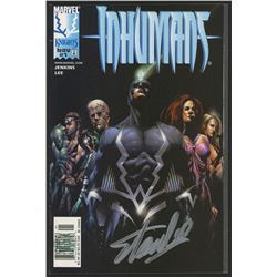 Stan Lee Signed 1998  Inhumans  Issue #1 Marvel Comic Book (Lee COA)