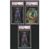 Image 1 : Lot of (3) PSA Graded Basketball Cards with (2) 2017-18 Panini Prizm #1 Markelle Fultz RC (PSA 9)  (