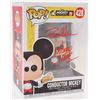 Image 1 : Bret Iwan Signed "Mickey: The True Original" Conductor Mickey #428 Funko Pop Vinyl Figure Inscribed 