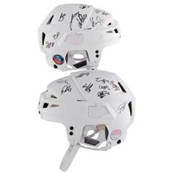 Washington Capitals LE CCM Game Model Helmet Team-Signed By (24) With Alex Ovechkin, TJ Oshie, Nickl