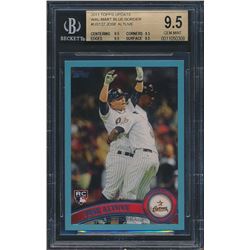 2011 Topps Update Wal-Mart Blue Border #US132 Jose Altuve RC (BGS 9.5)