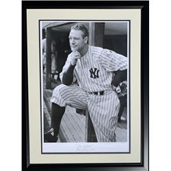The Hulton Archive - Lou Gehrig  The Captain  Limited Edition 21x28 Custom Framed Fine Art Giclee on
