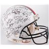 Image 1 : NFL Hall of Fame Legends Full-Size Authentic On-Field Helmet Signed by (39) with Joe Montana, Jerry 