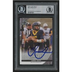 Jared Goff Signed 2016 Leaf Draft #36 (BGS Encapsulated)