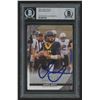 Image 1 : Jared Goff Signed 2016 Leaf Draft #36 (BGS Encapsulated)