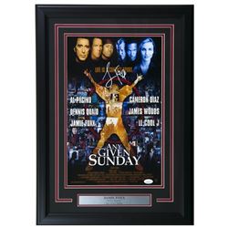 Jamie Foxx Signed   Any Given Sunday  17x25 Custom Framed Photo Display (JSA COA)
