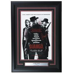 Jamie Foxx Signed  Django Unchained  17x25 Custom Framed Photo Display (JSA COA)