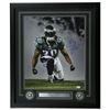 Image 1 : Brian Dawkins Signed Philadelphia Eagles 22x27 Custom Framed Photo Display (JSA COA)
