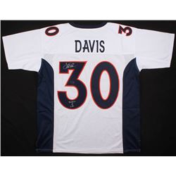 Terrell Davis Signed Denver Broncos Jersey Inscribed  Bronco 4 Life  (Radtke COA)