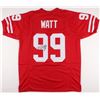 Image 1 : J. J. Watt Signed Wisconsin Badgers Jersey (JSA COA)