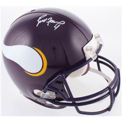 Brett Favre Signed Minnesota Vikings Full-Size Authentic On-Field Throwback Helmet (Favre COA)