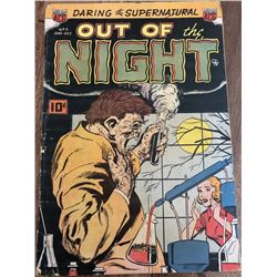 1952  Out of the Night  Issue #3 ACG Comic Book