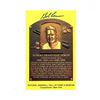 Image 1 : Bob Lemon Signed Gold Hall of Fame Postcard (JSA Hologram)