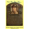 Image 1 : Duke Snider Signed Gold Hall of Fame Postcard (JSA Hologram)