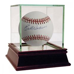 Earl Weaver Signed OAL Baseball with High Quality Display Case (JSA Hologram)