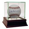 Image 1 : Lee Macphail Signed OML Baseball Inscribed "HOF 98" (JSA Hologram)