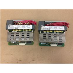 (2)Allen Bradley 1746-0AP12 Output Module