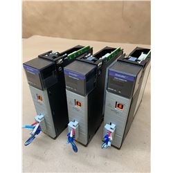 (3) Allen-Bradley 1756-DNB D Devicenet Communication Modules