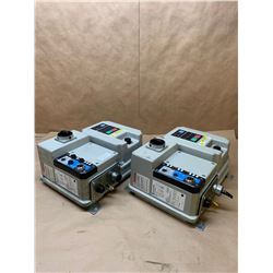 (2) Allen-Bradley 280D-FN-10-R ArmorStart Base w/ 280D-F12Z-10C-GRW-3-P1 ArmorStart Control Module