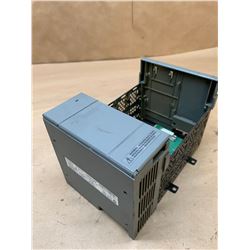 Allen-Bradley 1746-P1 SLC 500 Power supply w/ 1746-A4 4-Slot Rack