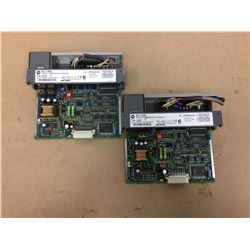 (2) Allen Bradley 1746-NI04V Analog Combination I/O Module